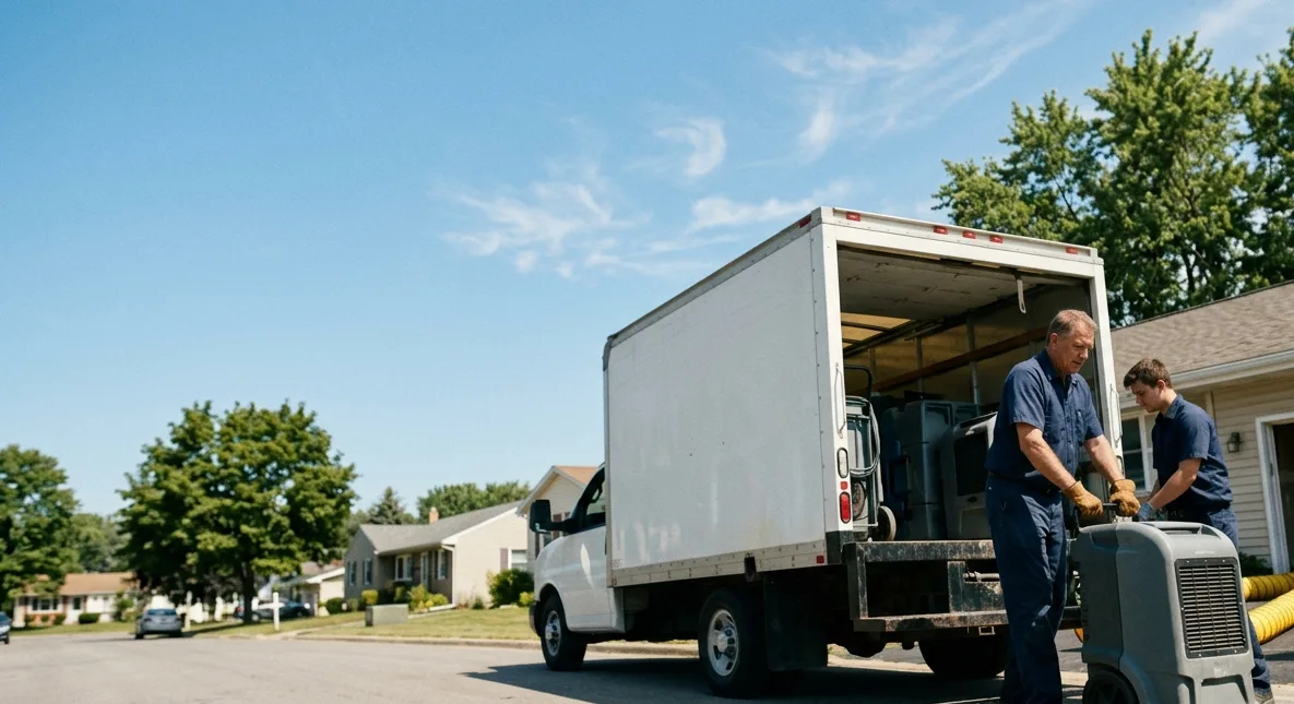 Water Damage Cleanup in Homerville, OH near me